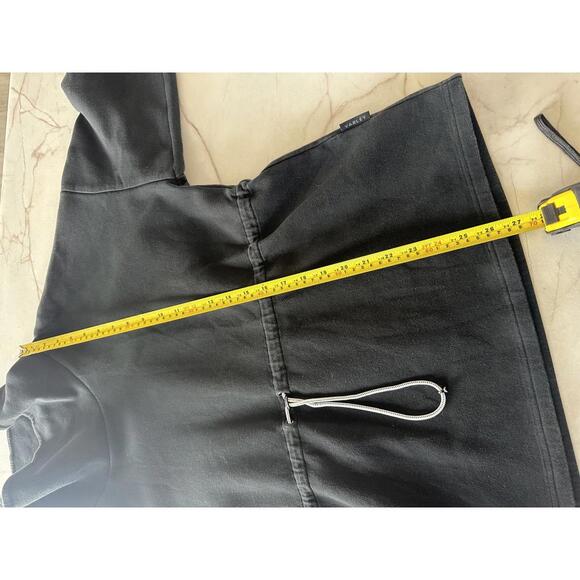 Varley Barton Turtleneck Sweatshirt Pullover In Black Cinch Waist Women’s Large - Picture 10 of 15